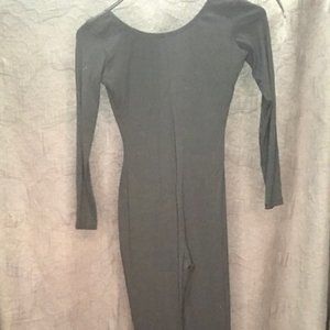 Small Black Unitard- Long Sleeves & Long Pants